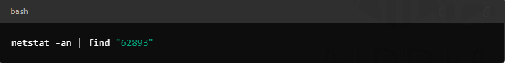 Netstat Example